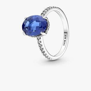 NEW Pandora Sparkling Statement Halo ring 9